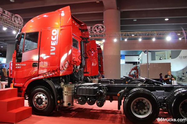 SAIC Hongyan Genlyon Changtu Edition 430hp 6X4(10 wheels) Tractor Truck Exterior (3) | 86Trucks