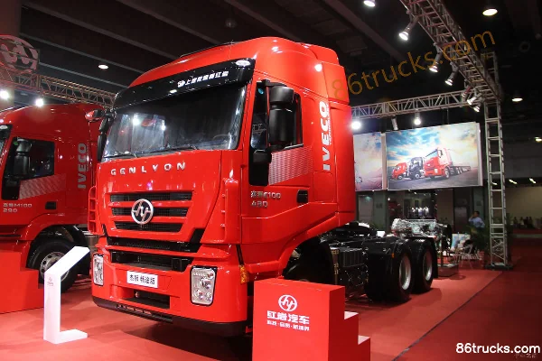 SAIC Hongyan Genlyon Changtu Edition 430hp 6X4(10 wheels) Tractor Truck Exterior (2) | 86Trucks