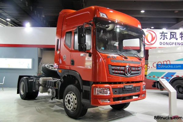 Dongfeng Yulong Heavy Truck 280 hp 4X2(6 wheels) LNG Port Tractor Truck (EQ4160GLN) Exterior (2) | 86Trucks