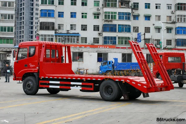 Sanhuan Shitong Haolong 160 hp 4X2(6 wheels) flatbed truck Exterior (2) | 86Trucks