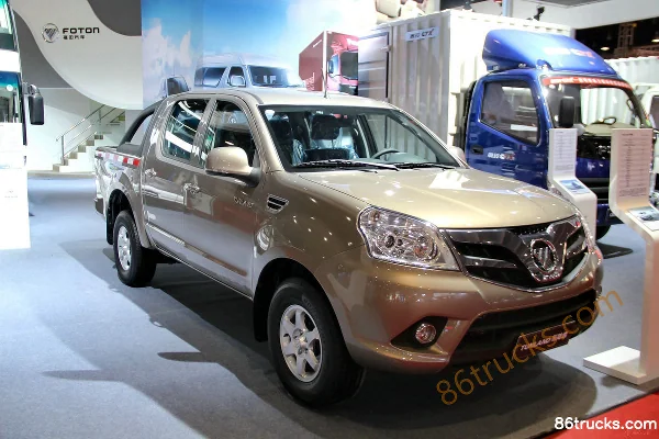 Foton Tunland B 2.8L Diesel 95hp 2WD Double Row Pickup Cab (3) | 86Trucks