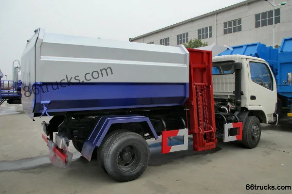 Dongfeng Furika 95 hp 4X2(6 wheels) Garbage Truck (Chengliwei Brand) Exterior (3) | 86Trucks