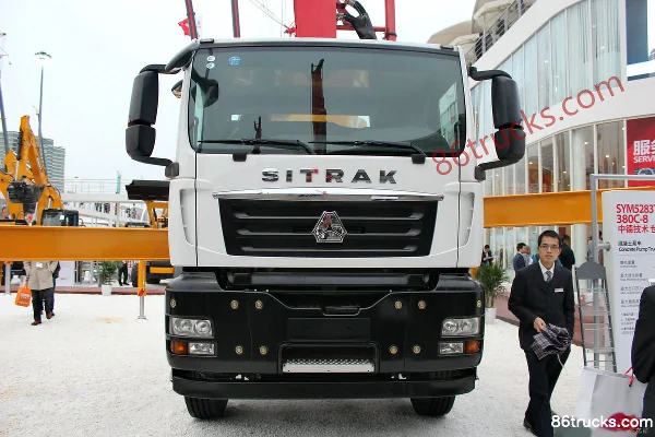 SANY Truck SANY Group Sinotruk Chassis concrete pump truck