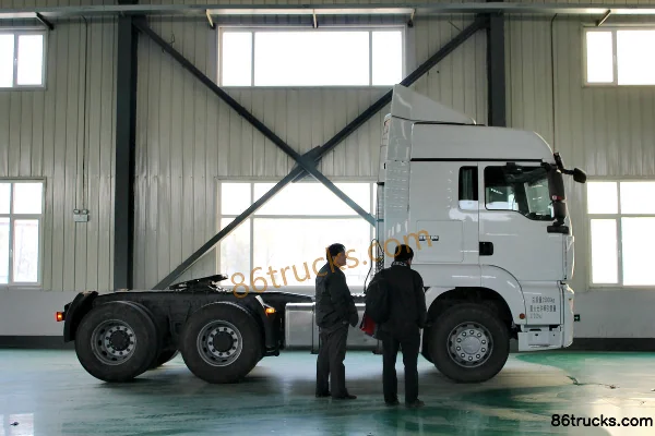 Sinotruk Sitrak C7H Heavy Truck 440 hp 6X2R Tractor Truck Exterior (3) | 86Trucks