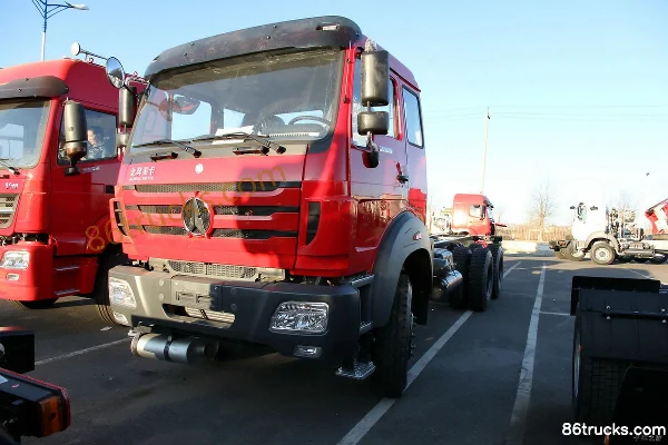 Beiben NG80 Series Heavy Truck 336 hp 6X4(10 wheels) 6.5m Cab-over Chassis Cargo Truck Exterior (3) | 86Trucks