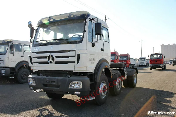 Beiben NG80B heavy truck 336 hp 6X2(8 wheels) tractor truck Exterior (2) | 86Trucks