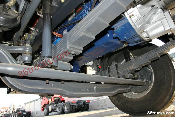 Beiben NG80B heavy truck 336 hp 6X2(8 wheels) tractor truck Chassis (3) | 86Trucks