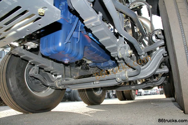 Beiben NG80B heavy truck 336 hp 6X2(8 wheels) tractor truck Chassis (2) | 86Trucks