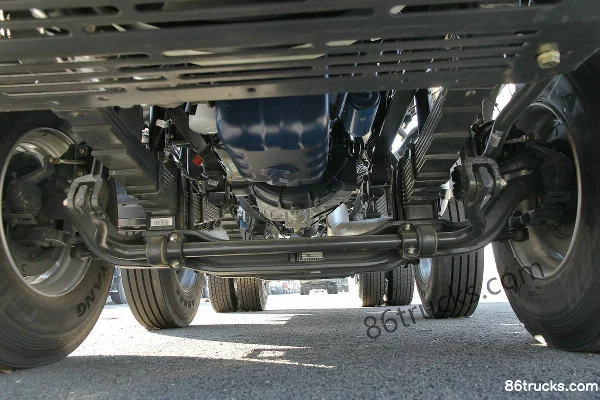 Beiben NG80B heavy truck 336 hp 6X2(8 wheels) tractor truck Chassis (1) | 86Trucks