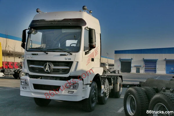 Beiben V3M Heavy Truck Lightweight Edition 350 hp 6X2(8 wheels) Tractor Truck Exterior (3) | 86Trucks