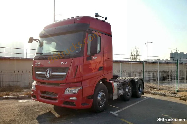 Beiben V3HT heavy truck 375hp 6X2(8 wheels) tractor truck Exterior (2) | 86Trucks