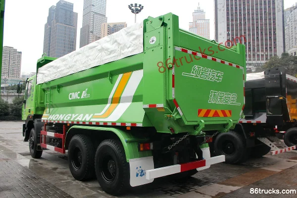 SAIC Hongyan New King Kong Heavy Truck 350 hp 6X4(10 wheels) 5.8m Dump Truck Exterior (3) | 86Trucks