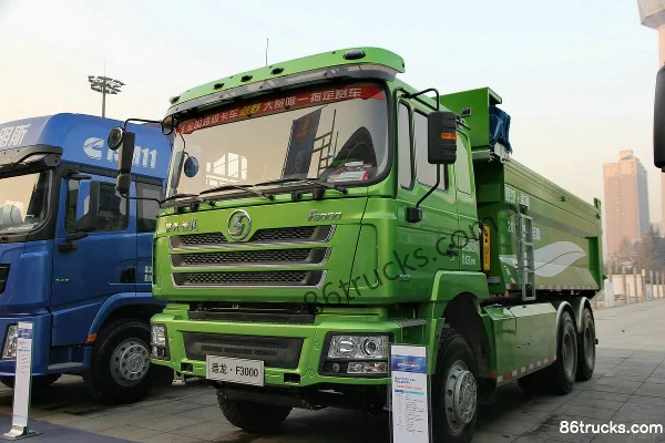 SHACMAN Cummins Delong F3000 Enhanced 385hp 6X4(10 wheels) Dump Truck Chassis Exterior (2) | 86Trucks