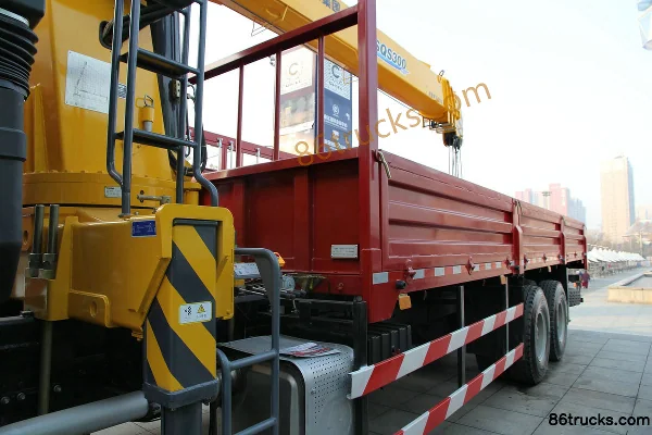 SHACMAN Delong F3000 290 hp 6X4(10 wheels) Truck-mounted Crane Body (1) | 86Trucks