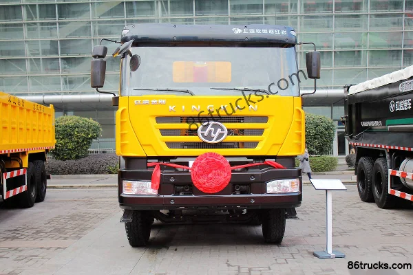 SAIC Hongyan New JinGang Heavy Truck 320 hp 8X4(12 wheels) 6.5m Dump Truck (SDEC) Exterior (2) | 86Trucks