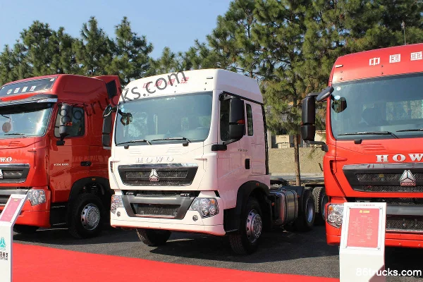 Sinotruk HOWO T5G Heavy Truck Lightweight Version 350 hp 6X4(10 wheels) Tractor Truck Exterior (3) | 86Trucks