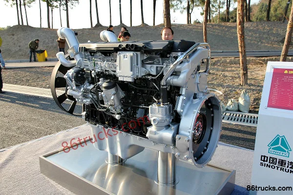 Sinotruk MC11.36-50 360 ch 11L China V moteur diesel Extérieur (2) | 86Trucks