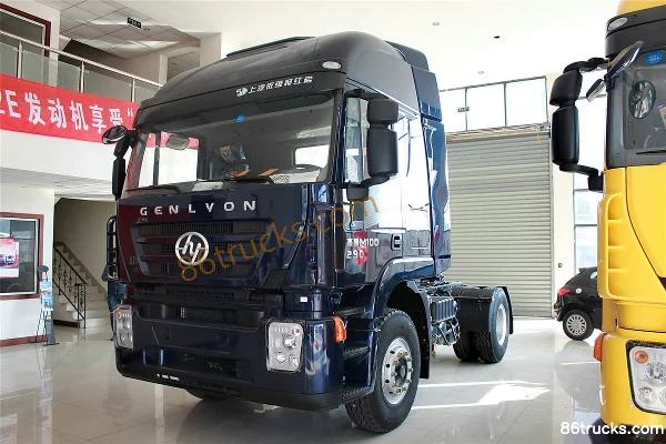 SAIC Hongyan Genlyon M100 Heavy Truck 290hp 4X2(6 wheels) Tractor Truck Exterior (3) | 86Trucks