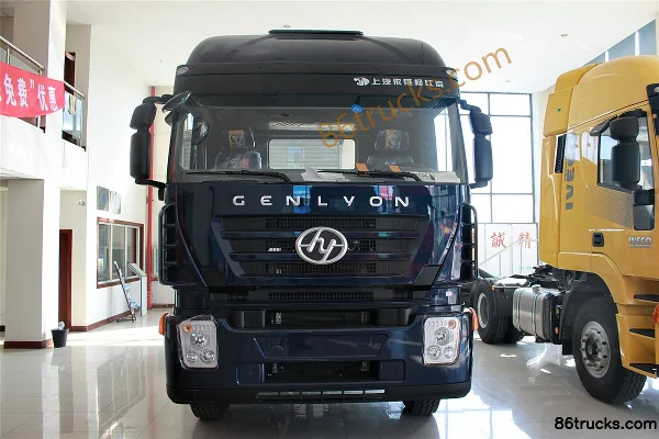 SAIC Hongyan Genlyon M100 Heavy Truck 290hp 4X2(6 wheels) Tractor Truck Exterior (2) | 86Trucks