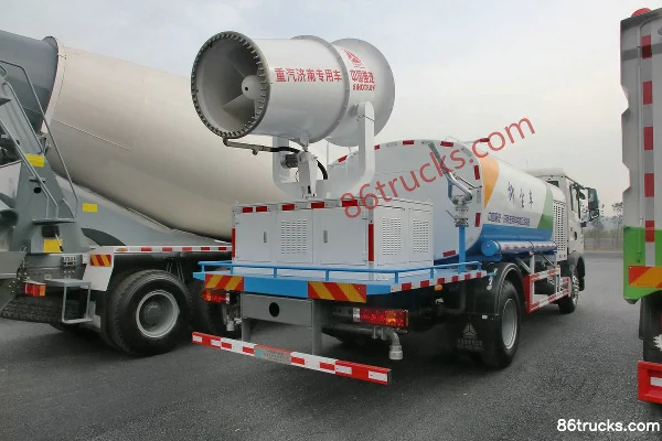 Sinotruk HOWO T5G 180 ch 4X2(6 roues) camion anti-poussière (marque Lvye) Extérieur (3) | 86Trucks
