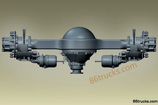 Meritor MS13176 disc single reduction drive axle Exterior (2) | 86Trucks