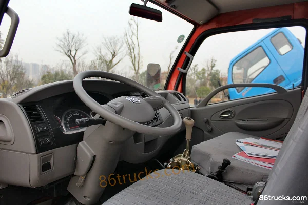 Dongfeng Jinyong 87 ch 4X2(6 roues) 4.1m Camion Benne Cabine (1) | 86Trucks