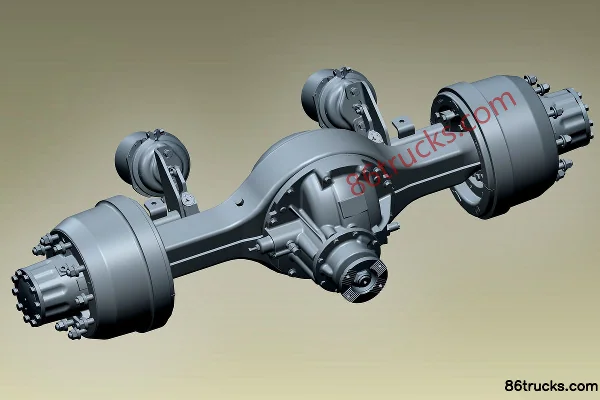 Meichi MS13166 Drum Single Reduction Drive Axle Extérieur (3) | 86Trucks