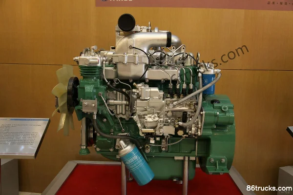 Xichai CA4DF2-17 170 hp 4.75L China II Diesel Engine Exterior (2) | 86Trucks