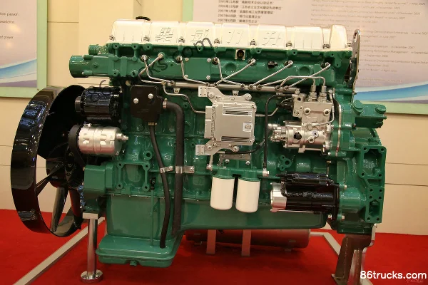 Xichai CA6DM2-39E5 390 hp 11L China V Diesel Engine Exterior (2) | 86Trucks