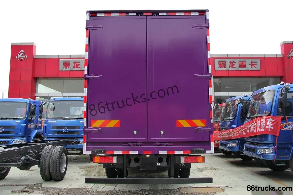 Dongfeng Liuqi Chenglong M5 poids lourd 245 ch 6X2(8 roues) 9.6 m cabine avancée camion porteur fourgon Carrosserie (2) | 86Trucks