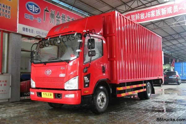FAW Jiefang J6F 150hp 4X2(6 wheels) 5.2m single-row light box truck Exterior (3) | 86Trucks