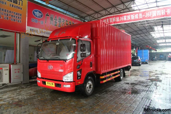 FAW Jiefang J6F 150hp 4X2(6 wheels) 5.2m single-row light box truck Exterior (2) | 86Trucks