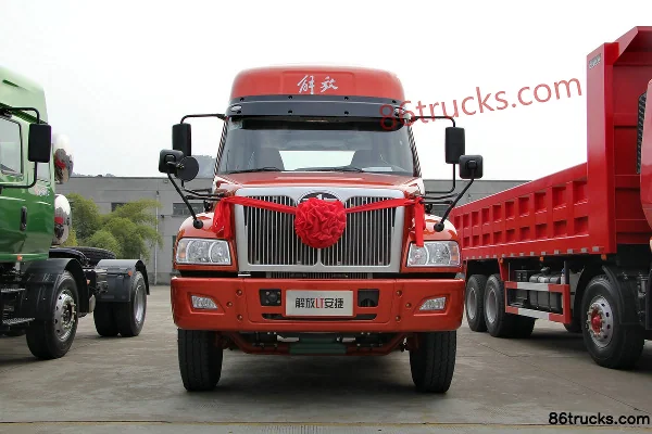 FAW Liute Xin'anjie (L5R) camion lourd 420 ch 6X4(10 roues) tracteur routier à capot Extérieur (2) | 86Trucks