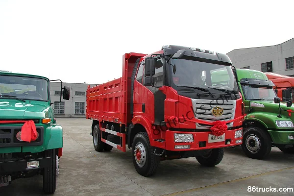 FAW Liute JinLu (L6L) Medium Truck 260hp 6X2(8 wheels) 6.2m Dump Truck (Short Wheelbase) Exterior