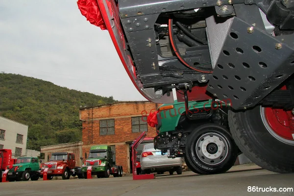 FAW Liute JinLu (L6L) Medium Truck 260hp 6X2(8 wheels) 6.2m Dump Truck (Short Wheelbase) Chassis (3) | 86Trucks