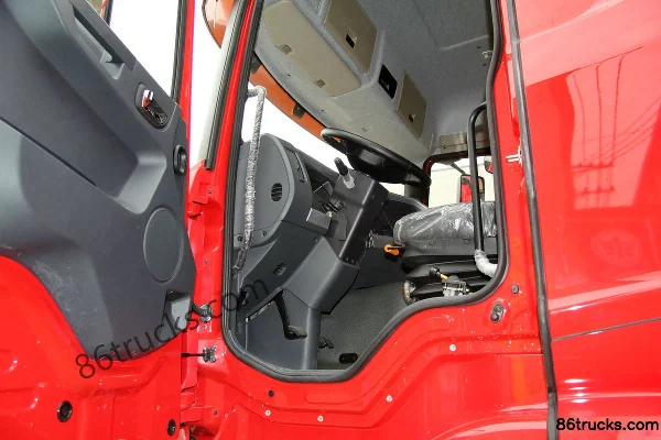 FAW Liute Jin Da Lu Heavy Truck 350 hp 6X4(10 wheels) 6.2m Dump Truck (Front Lift) Cab (2) | 86Trucks