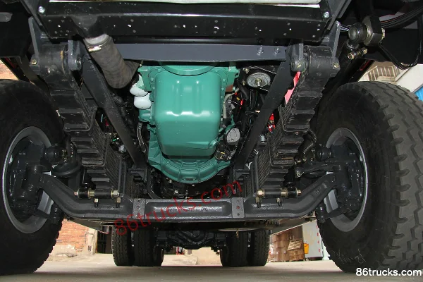 FAW Liute Jin Da Lu Heavy Truck 350 hp 6X4(10 wheels) 6.2m Dump Truck (Front Lift) Chassis (1) | 86Trucks