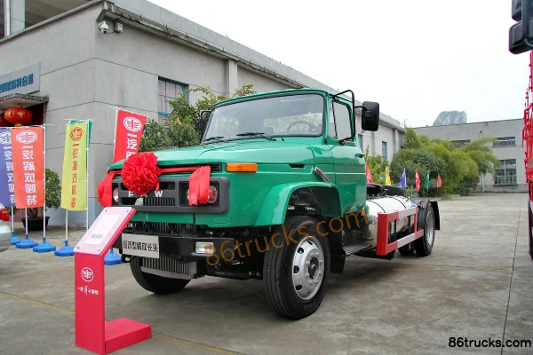 FAW Liute Economy Long-nose Medium Truck 170 hp 4X2(6 wheels) LNG Tractor Truck Exterior (3) | 86Trucks