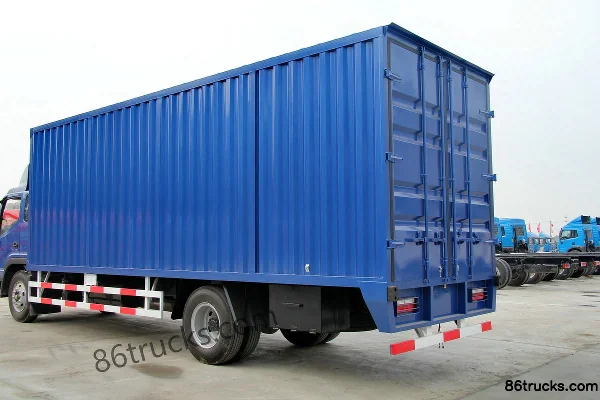 JAC Weisida W570 camion porteur version charge nominale 160 ch 4X2(6 roues) camion frigorifique à cabine avancée 7,6 m Carrosserie (3) | 86T
