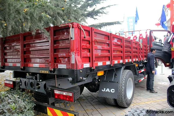 JAC Weisida W530 Medium Truck 160 hp 4X2(6 wheels) 6.75m Flatbed Cargo Truck Body (3) | 86Trucks