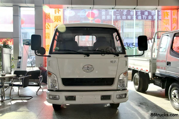 FAW Hongta FAW Jiefang Baling Custom Edition 95 hp 4X2(6 wheels) 3.76m Semi-row Flatbed Light Truck Exterior (2) | 86Trucks