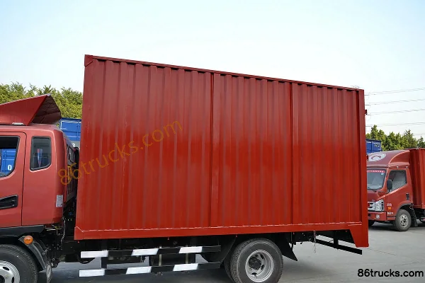 Karry Green Card C Wide Body City Distribution Edition 109 hp 4X2(6 wheels) 3.8m Semi-row Van Light Truck (1) | 86Trucks