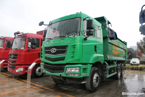 Hualing Hanma heavy truck 345 hp 6X4(10 wheels) 5.6m dump truck Exterior (3) | 86Trucks