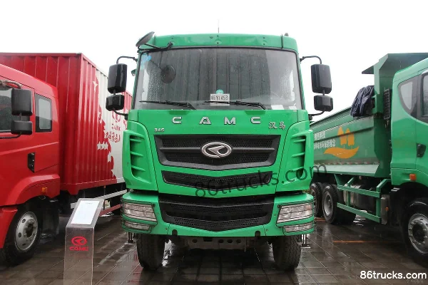 Hualing Hanma heavy truck 345 hp 6X4(10 wheels) 5.6m dump truck Exterior (2) | 86Trucks