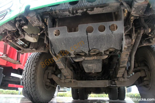 Hualing Hanma heavy truck 345 hp 6X4(10 wheels) 5.6m dump truck Chassis (1) | 86Trucks
