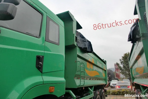 Hualing Hanma heavy truck 345 hp 6X4(10 wheels) 5.6m dump truck Body (1) | 86Trucks