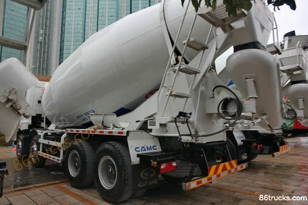 Hualing Hanma 375 hp 8X4(12 wheels) Concrete Mixer Truck (Anhui Xing Continental) Exterior (3) | 86Trucks