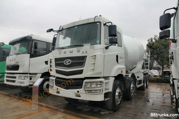 Hualing Hanma 375 hp 8X4(12 wheels) Concrete Mixer Truck (Anhui Xing Continental) Exterior (2) | 86Trucks