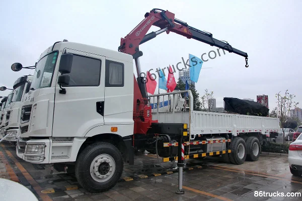 Hualing Hanma 290 hp 6X4(10 wheels) Truck Mounted Crane Exterior (3) | 86Trucks