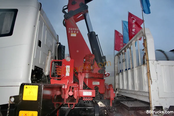 Hualing Hanma 290 hp 6X4(10 wheels) Truck Mounted Crane Chassis (2) | 86Trucks
